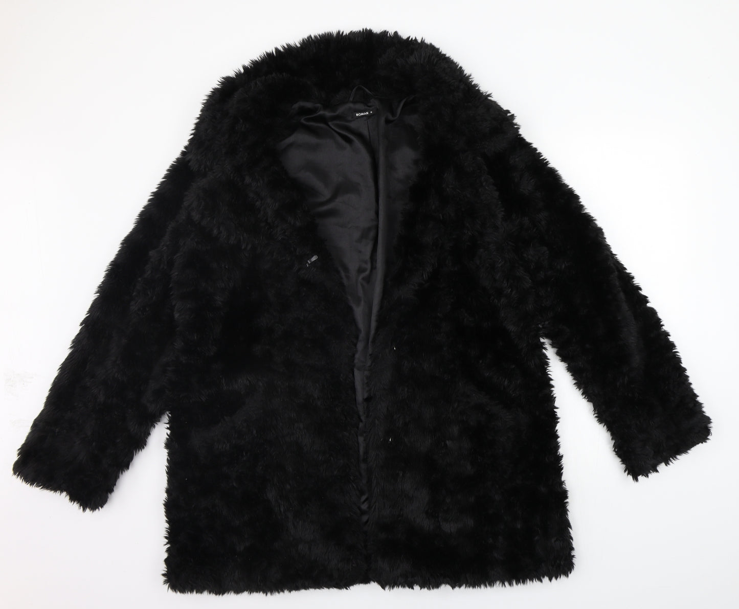 Roman Womens Black   Cardigan Jumper Size M