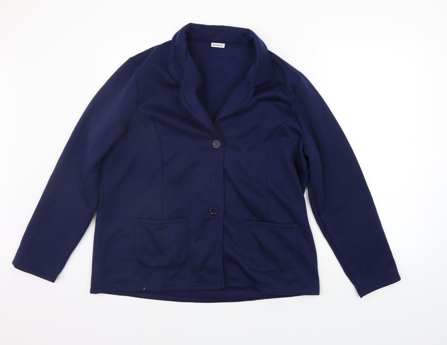 Damart Womens Blue   Jacket Coat Size 18