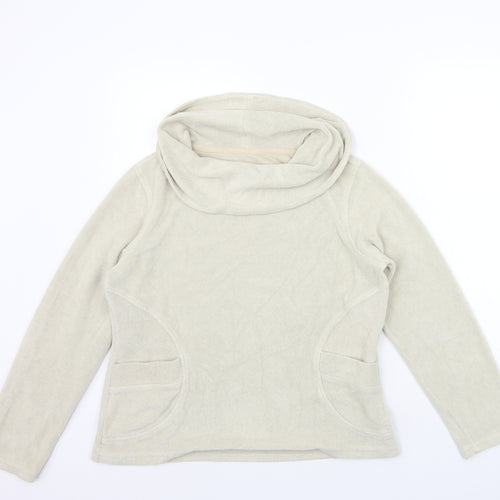 Per Una Womens Beige   Pullover Jumper Size M