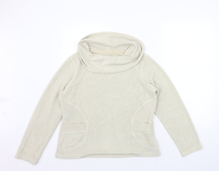 Per Una Womens Beige Pullover Jumper Size M