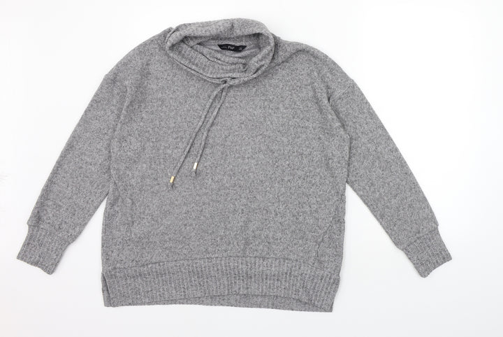 F&F Womens Grey Pullover Jumper Size 10