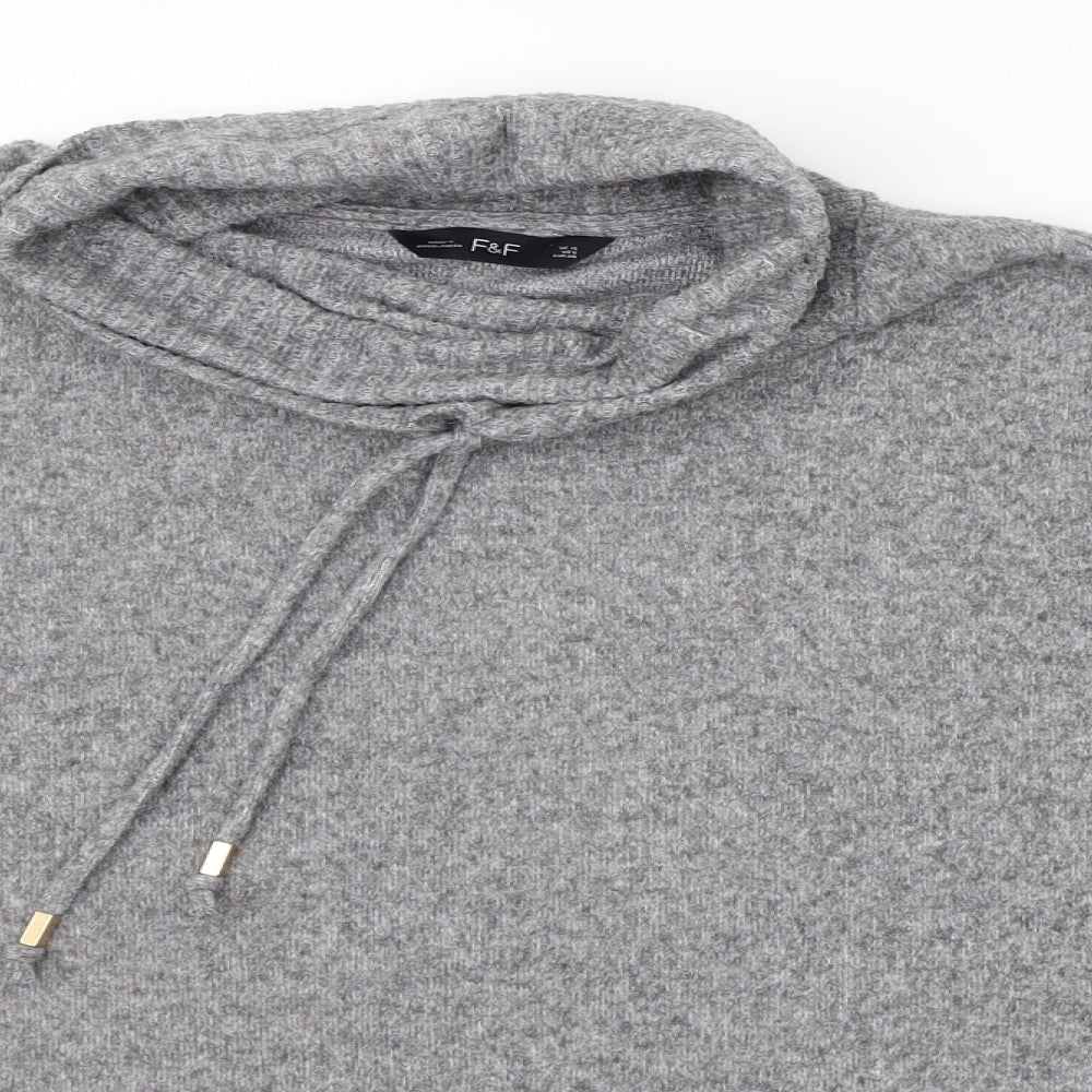 F&F Womens Grey   Pullover Jumper Size 10