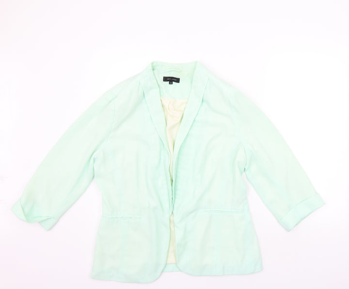 New Look Womens Green Cardigan Jumper Size 14