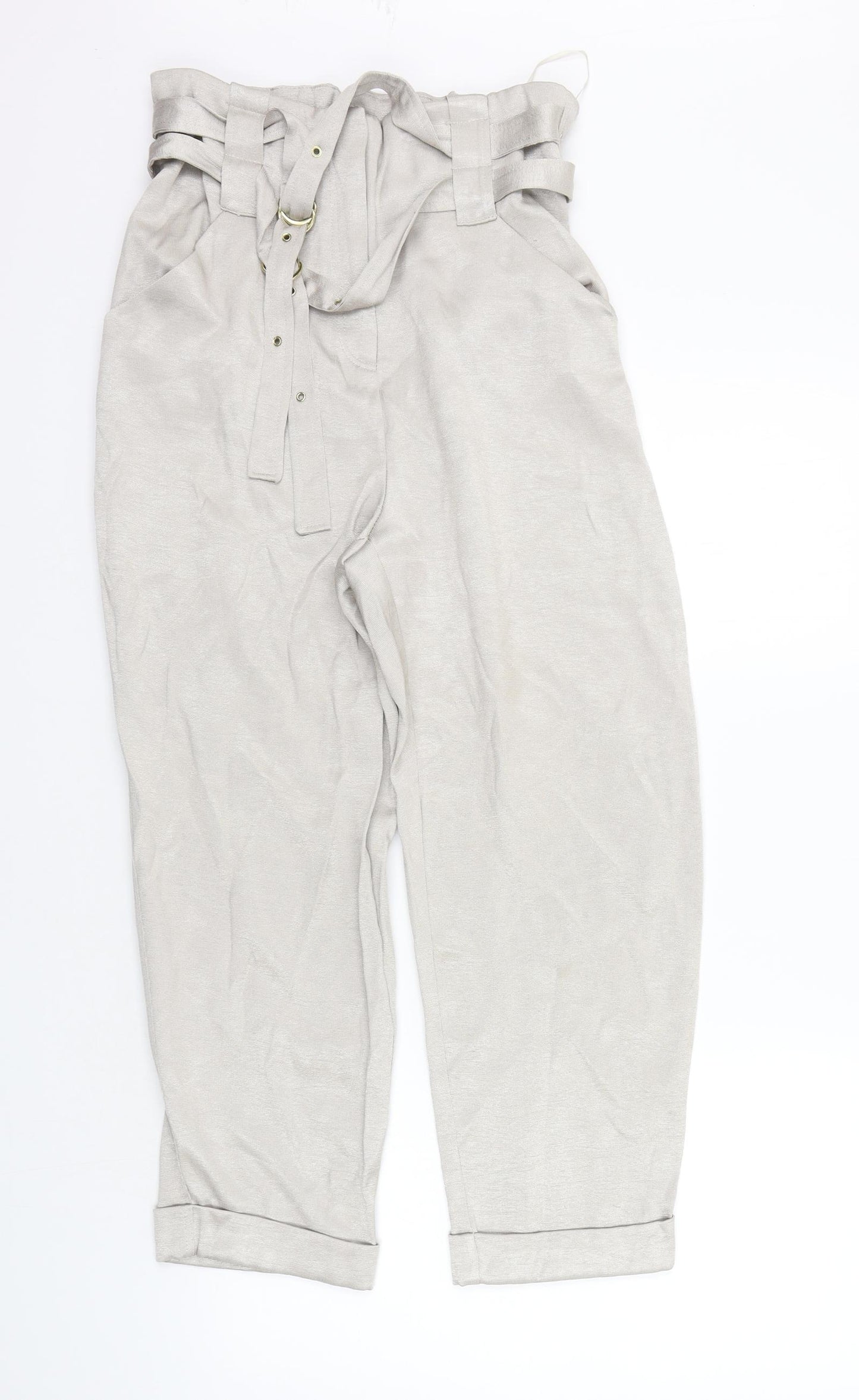 River Island Womens Beige   Trousers  Size 10 L24 in