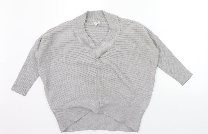 River Island Womens Grey Pullover Jumper Size S