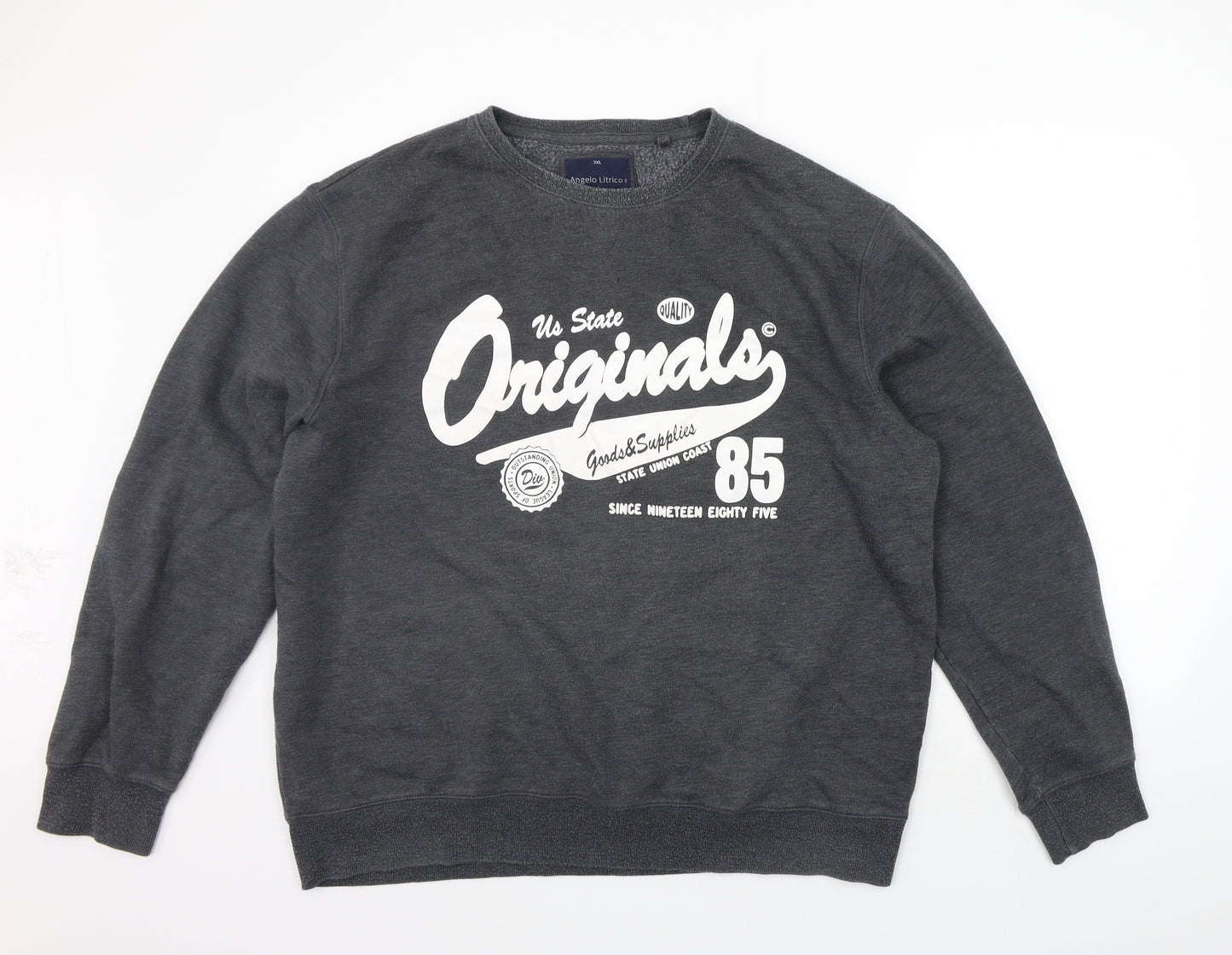 CRAFTED GOODS Womens Grey   Pullover Jumper Size 3XL