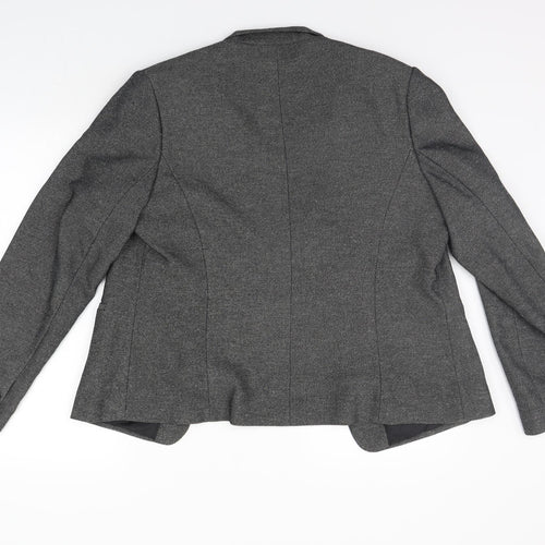 TU Womens Grey   Jacket Suit Jacket Size 16