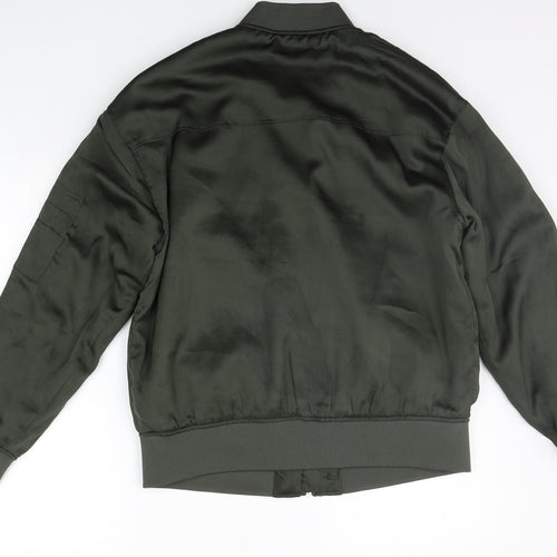 Divided by H&M Womens Green   Jacket Coat Size 12  - NEEDS A GOOD CLEAN