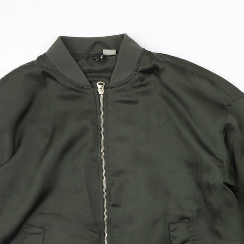 Divided by H&M Womens Green   Jacket Coat Size 12  - NEEDS A GOOD CLEAN