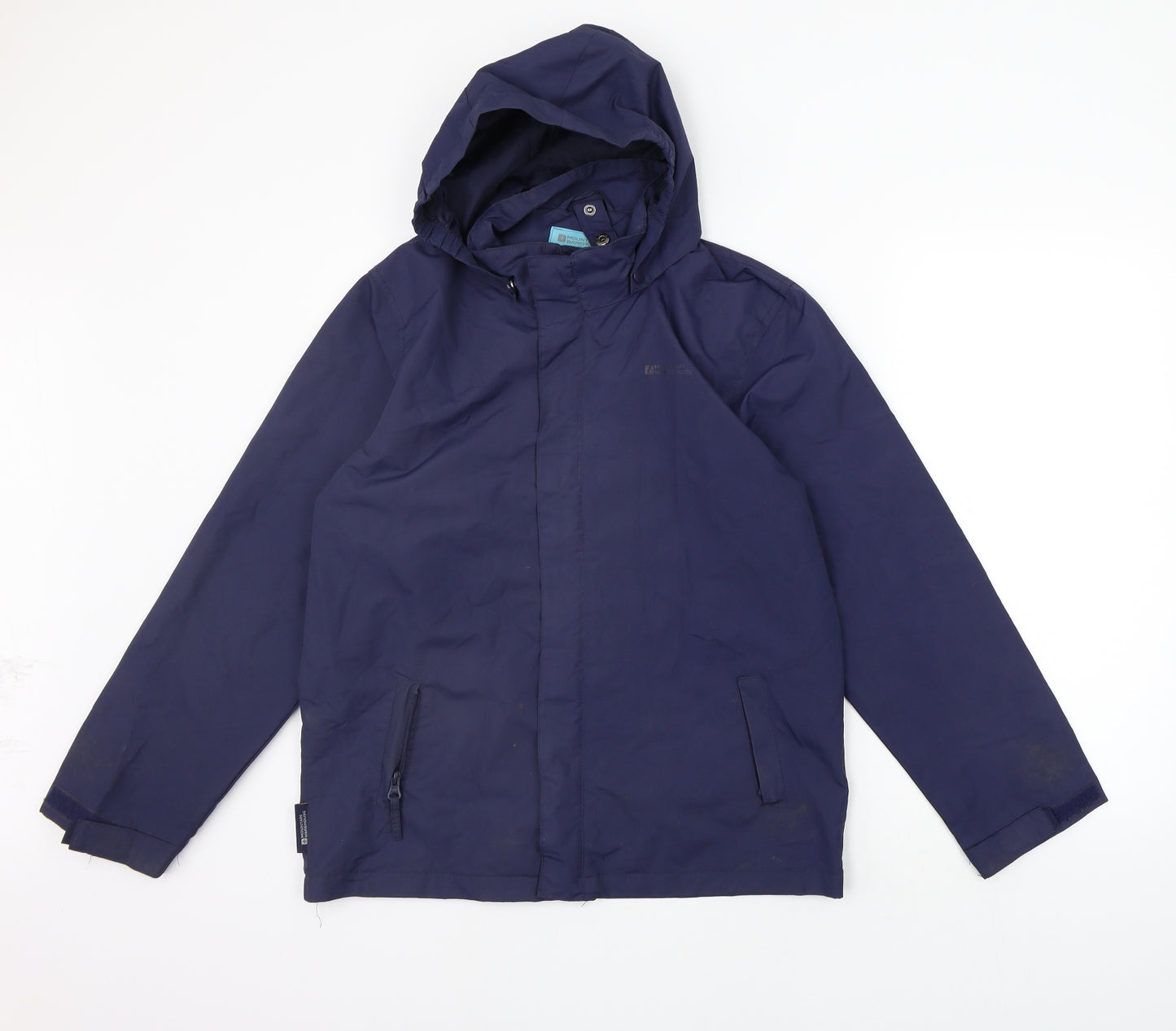 moutain warehouse Girls Blue   Jacket Coat Size 13 Years  - washable mark