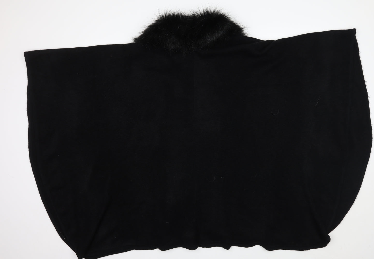 Artigiano Womens Black   Wrap Jumper One Size