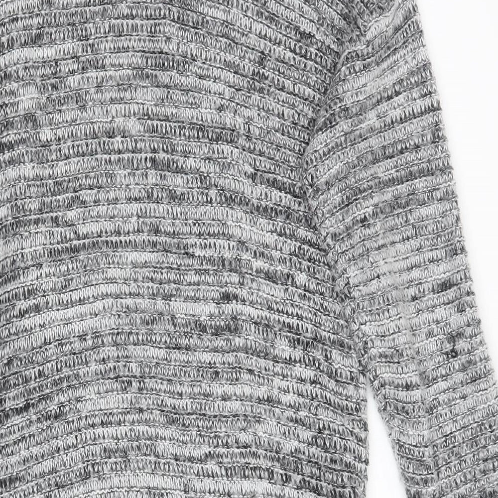 Papaya Womens Grey   Cardigan Jumper Size M