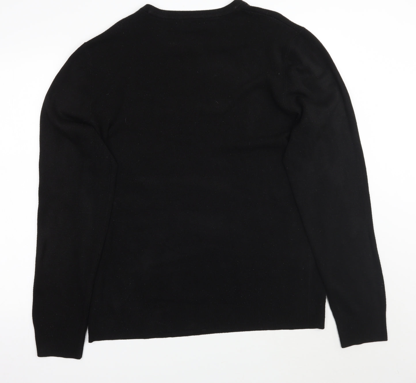 Primark Mens Black   Pullover Jumper Size XL