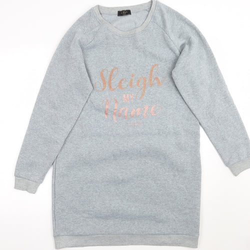 Lipsy Womens Grey   Pullover Jumper Size 14
