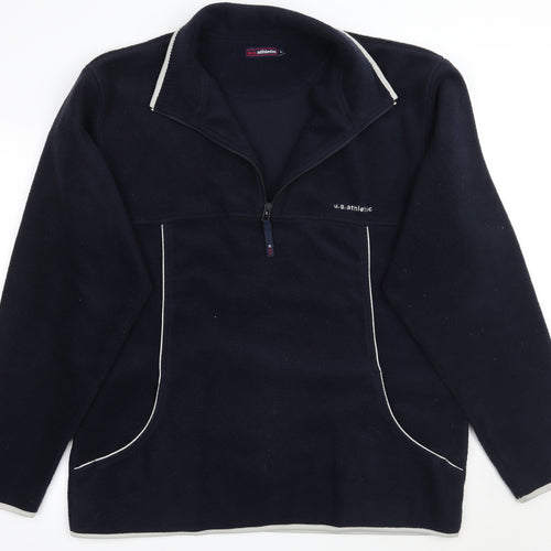U.s athletic Mens Blue   Pullover Jumper Size L