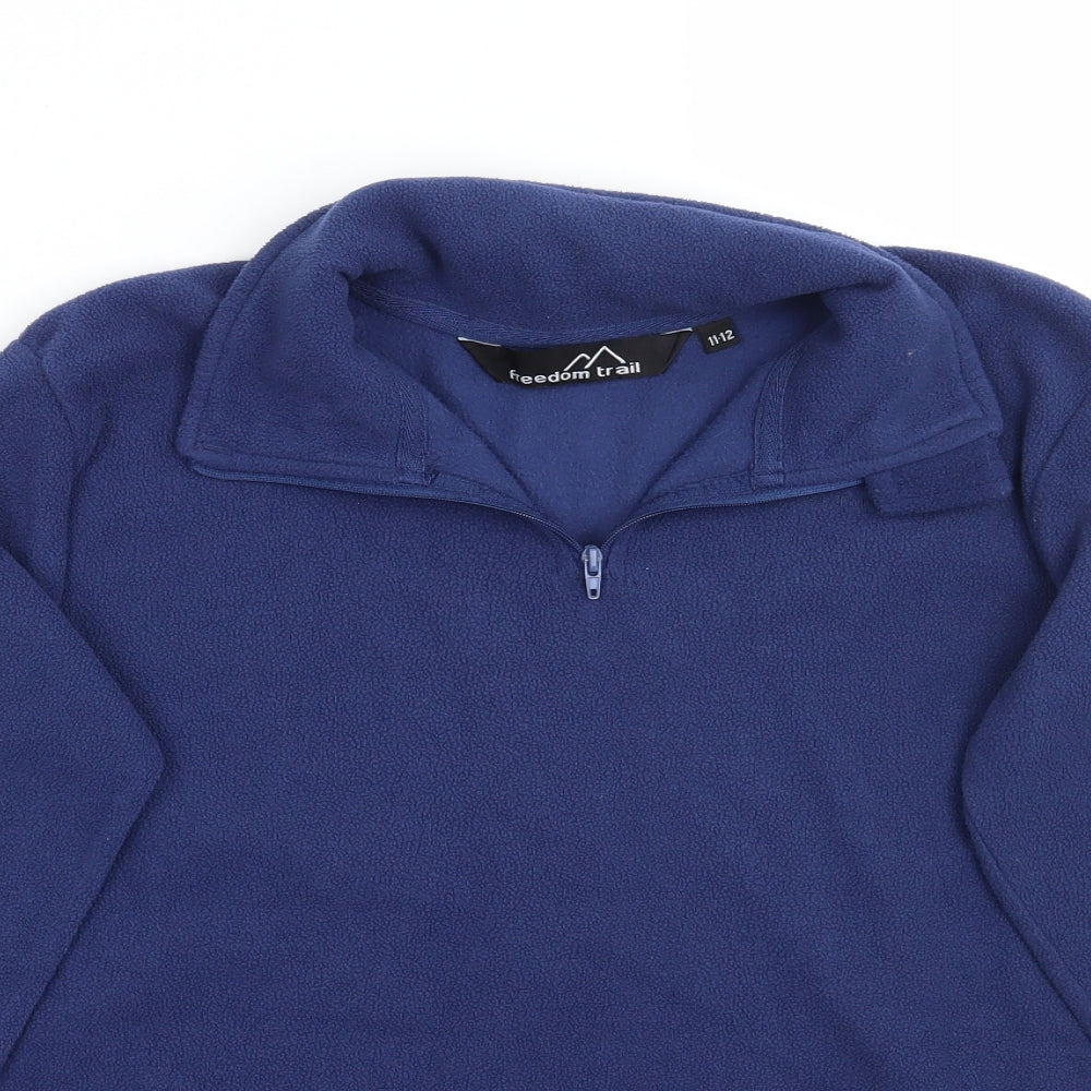 Freedom Girls Blue   Pullover Jumper Size 10-11 Years
