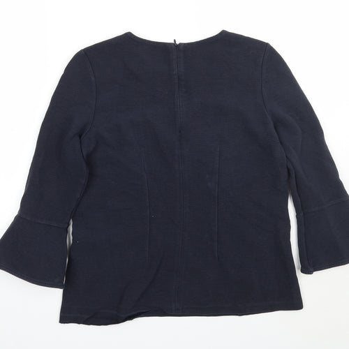 Hobbs Womens Blue   Basic T-Shirt Size M