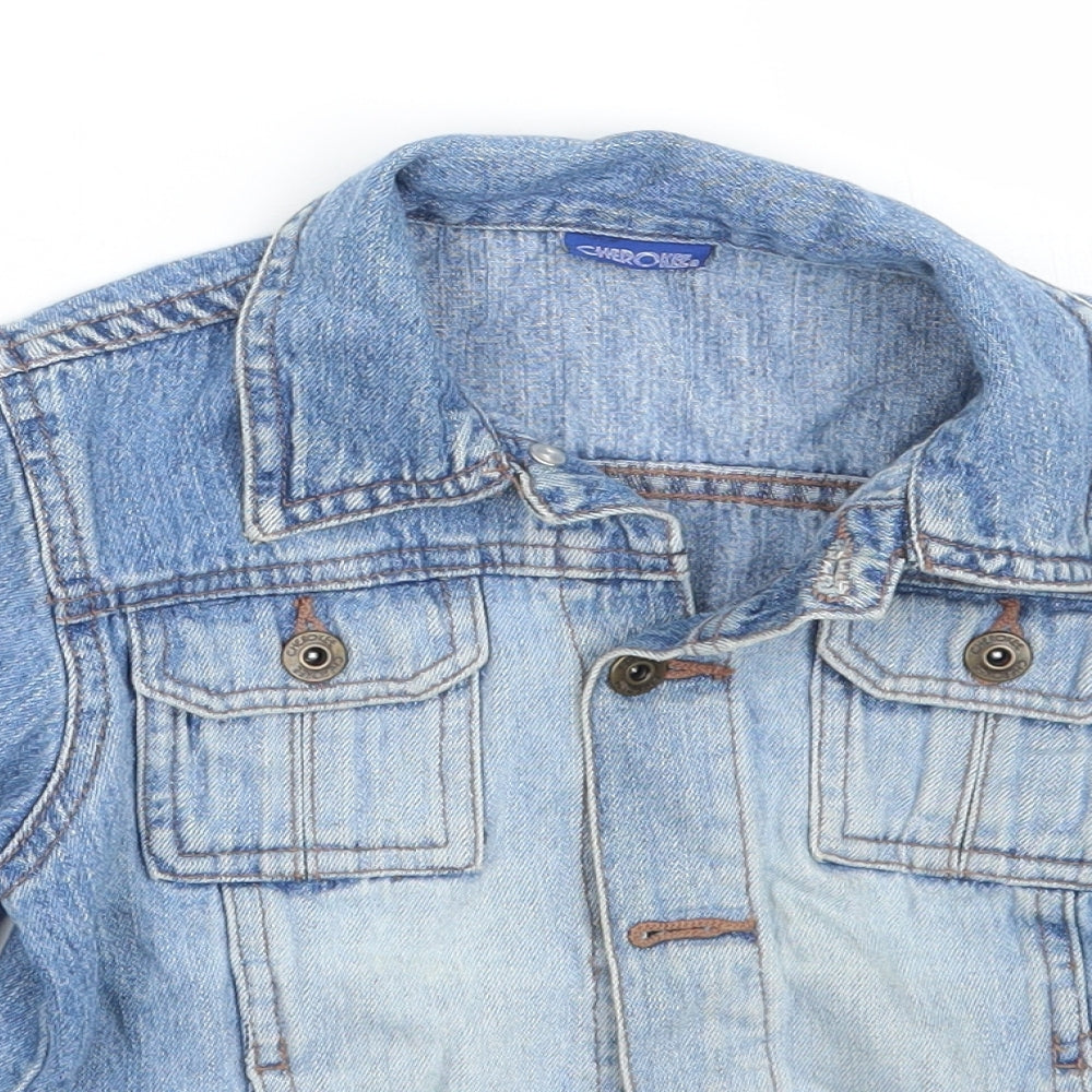 Cherokee Girls Blue   Jacket Coat Size 2-3 Years