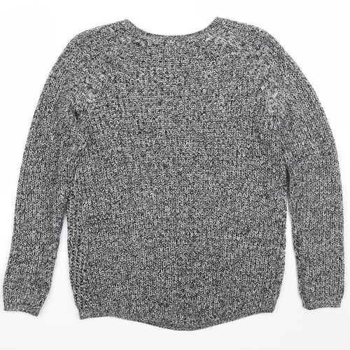 H&M Womens Grey   Pullover Jumper Size S