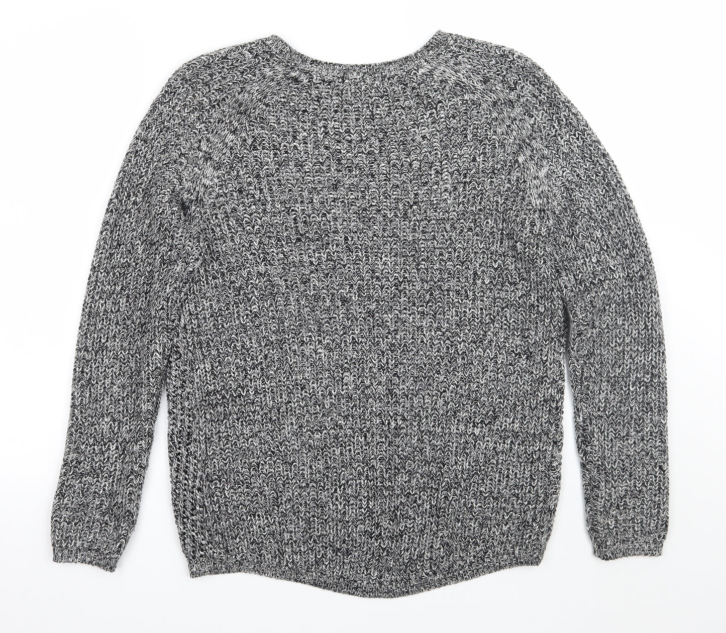H&M Womens Grey   Pullover Jumper Size S