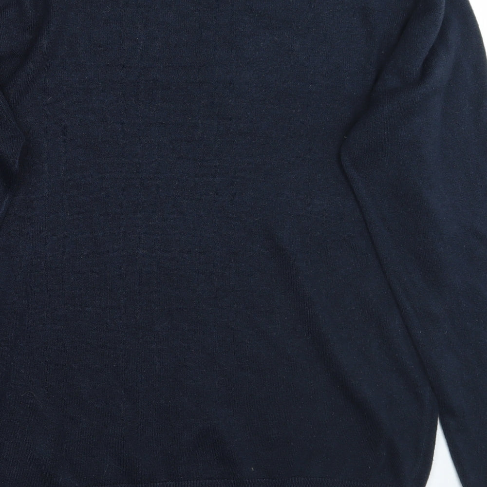 Easy Mens Blue   Pullover Jumper Size M