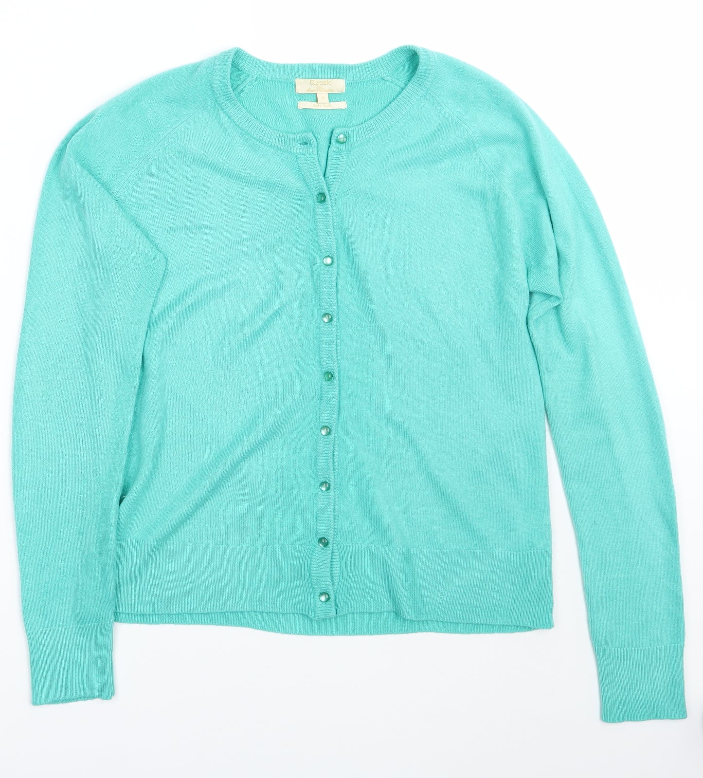 sarah hamilton Womens Green   Cardigan Jumper Size S