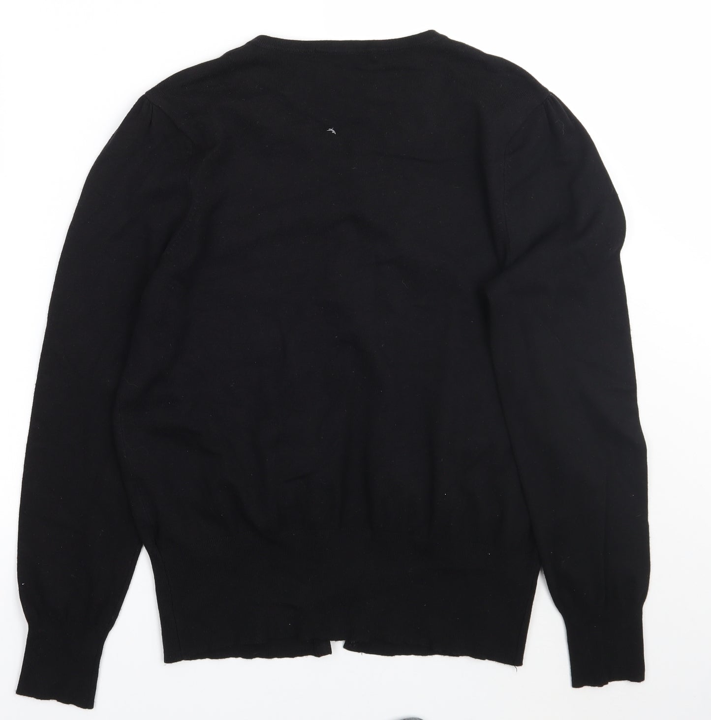 Marks and Spencer Womens Black   Cardigan Jumper Size 18