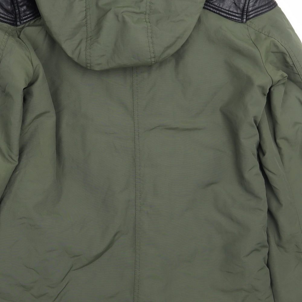 FOREVER 21 Womens Green   Jacket Coat Size L