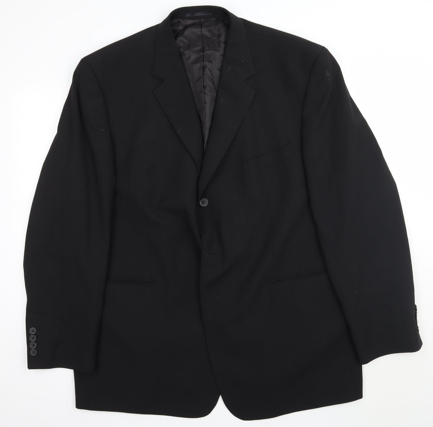 You mix + match Mens Black   Jacket Suit Jacket Size 50