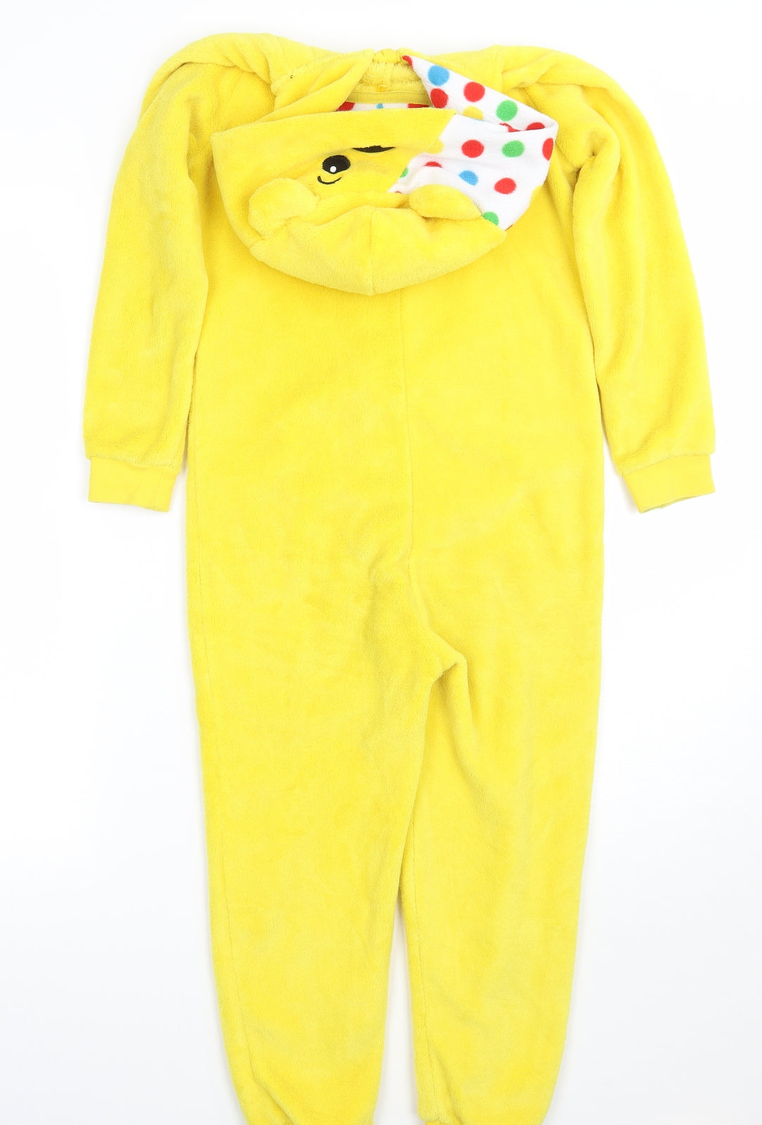 George Girls Yellow Polka Dot  Cami One Piece Size 7-8 Years