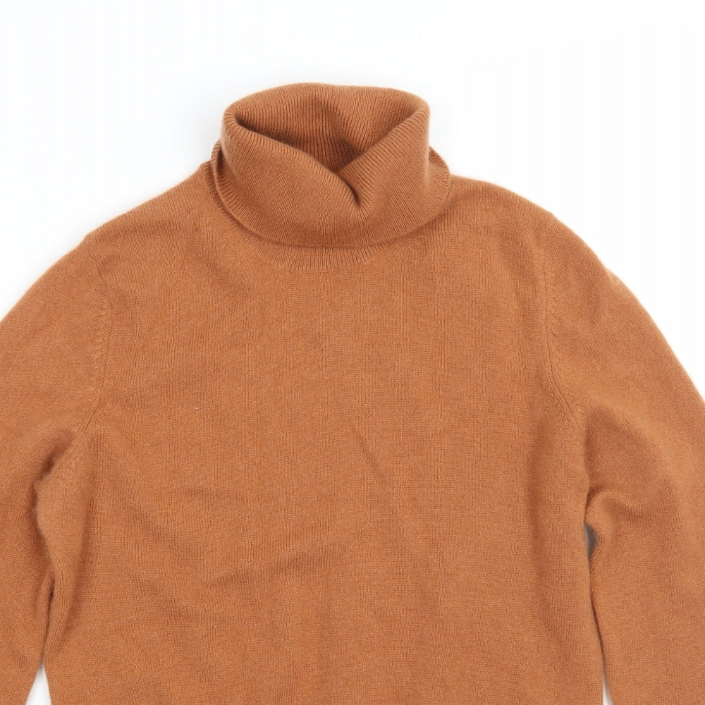 Marks and Spencer Womens Orange   Henley Jumper Size 8