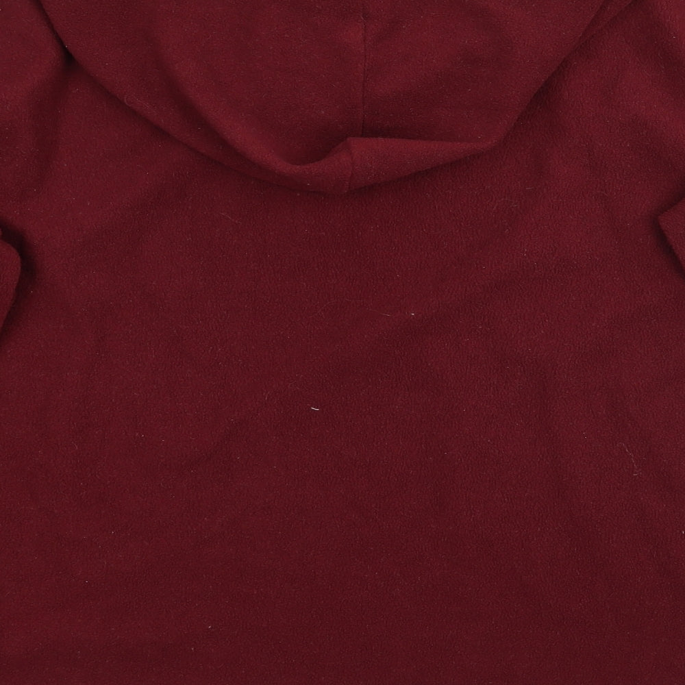 finest made clothing  Mens Red   Pullover Hoodie Size L