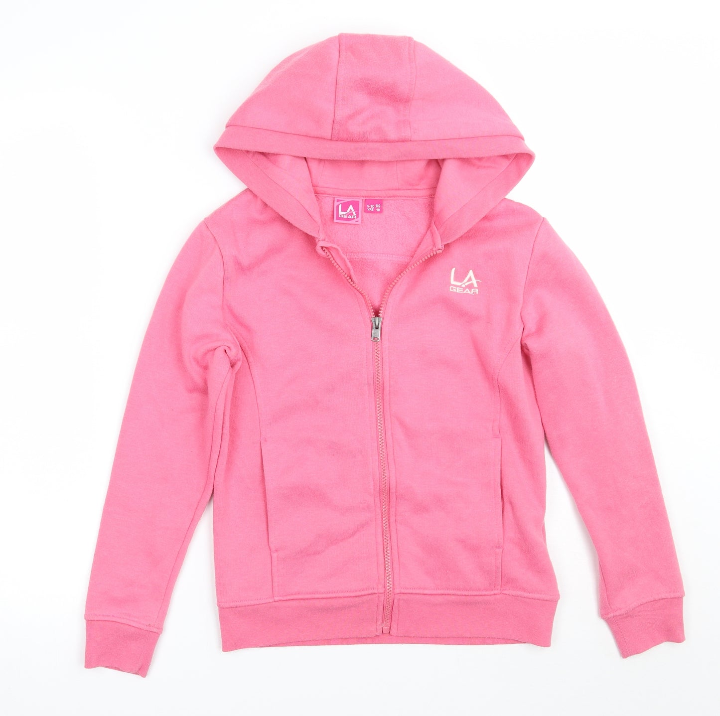 LA Gear Girls Pink   Jacket  Size 9-10 Years