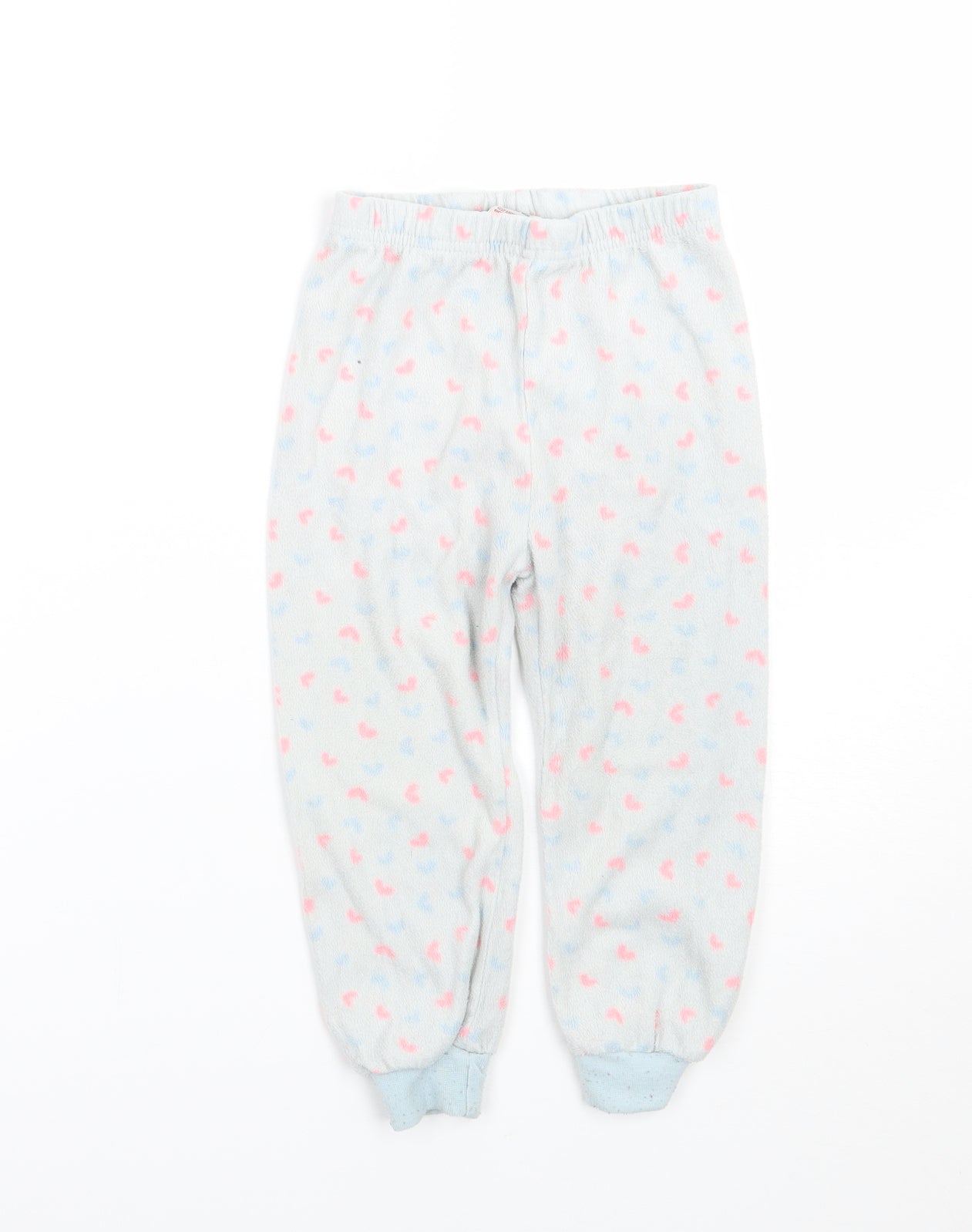 Pimark Girls Blue Geometric   Pyjama Pants Size 2-3 Years