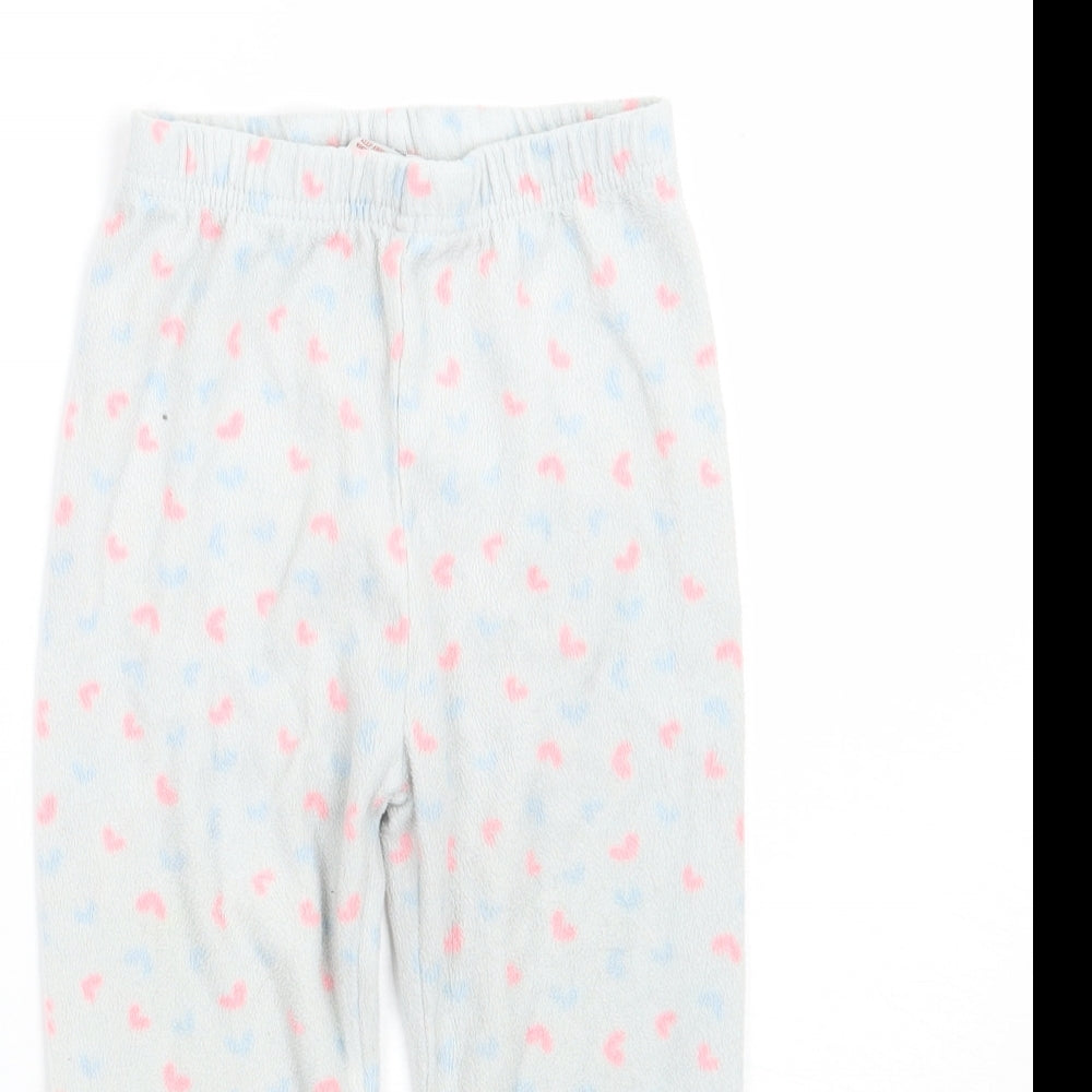 Pimark Girls Blue Geometric   Pyjama Pants Size 2-3 Years