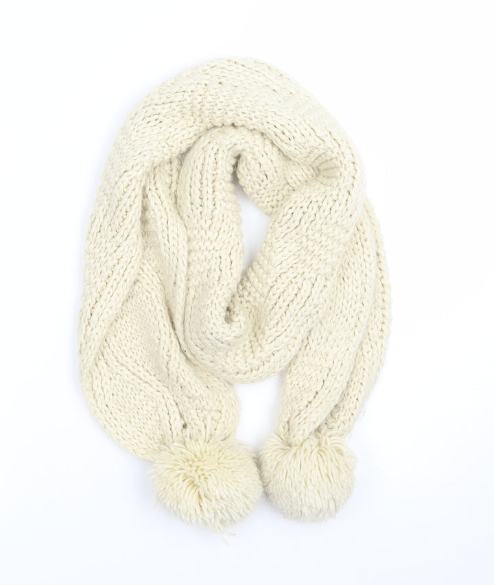 Topshop Womens Beige Scarf