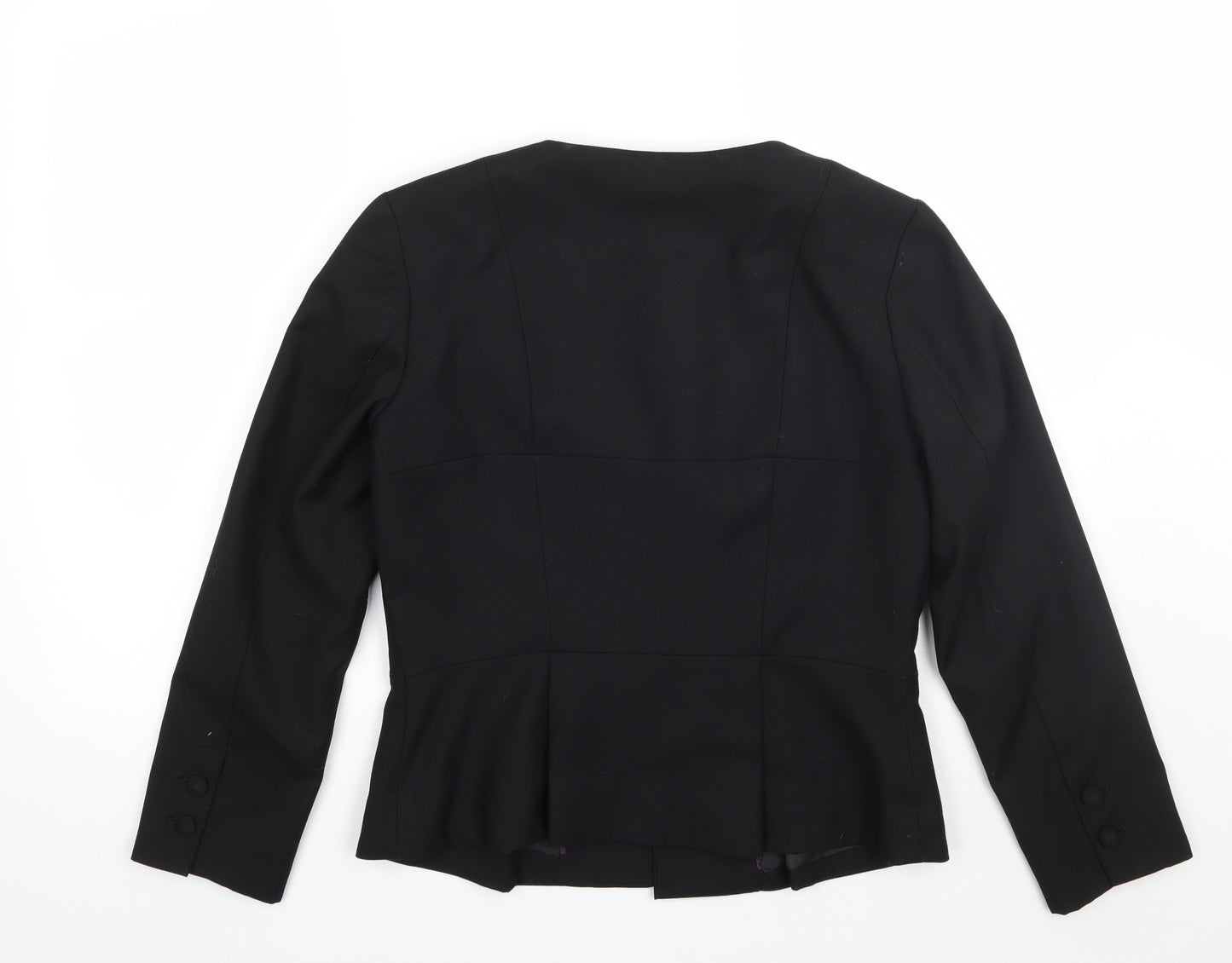 H&M Womens Black   Jacket Coat Size 8