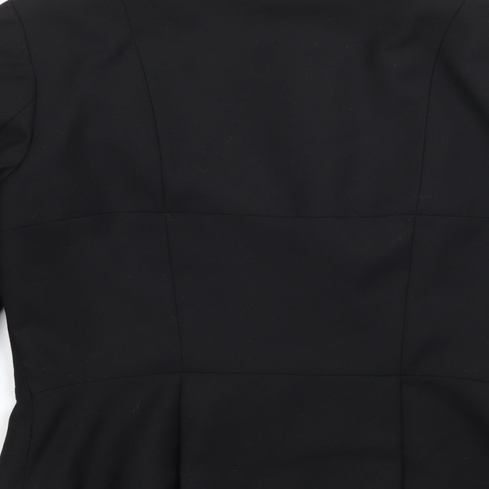 H&M Womens Black   Jacket Coat Size 8