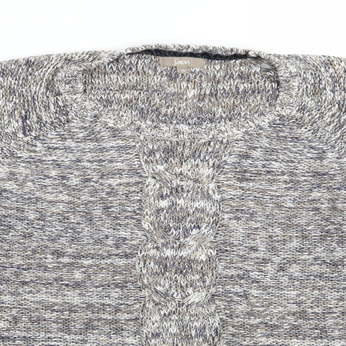 Soon Womens Grey   Pullover Jumper Size 18