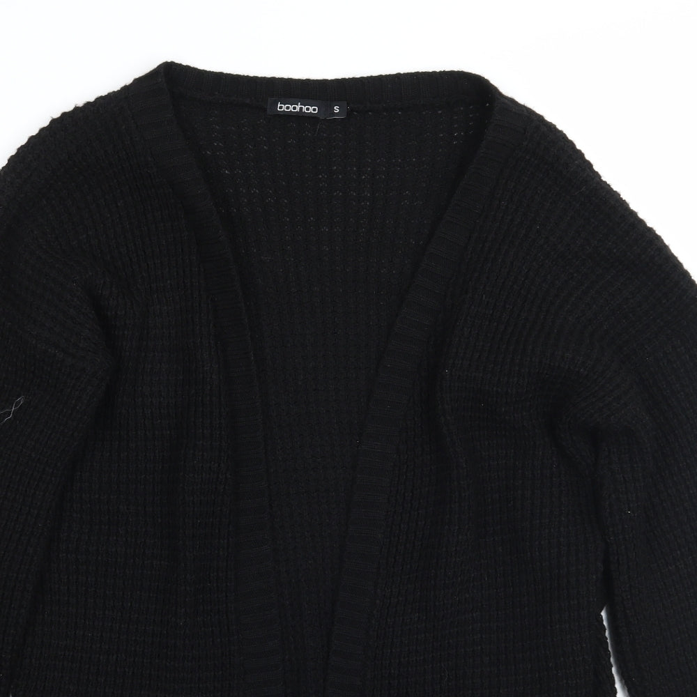 Boohoo Womens Black   Cardigan Jumper Size S