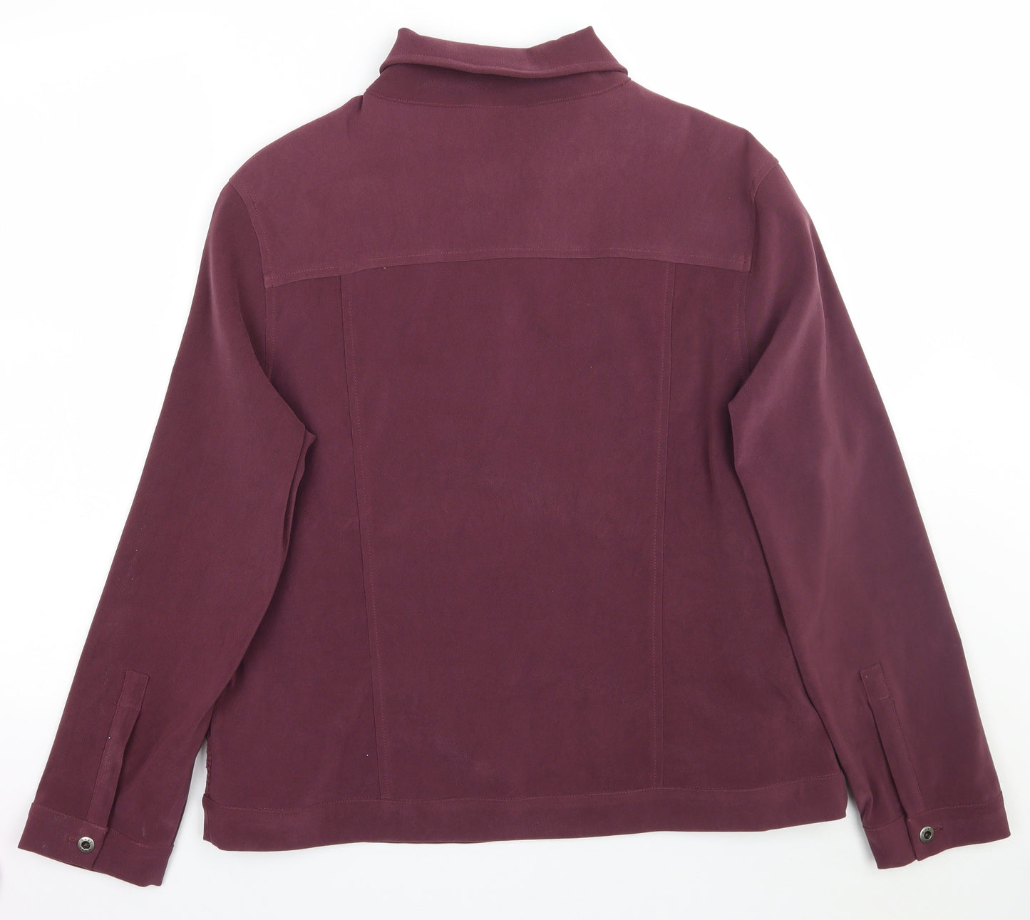 Noni Womens Purple   Jacket Coat Size 14