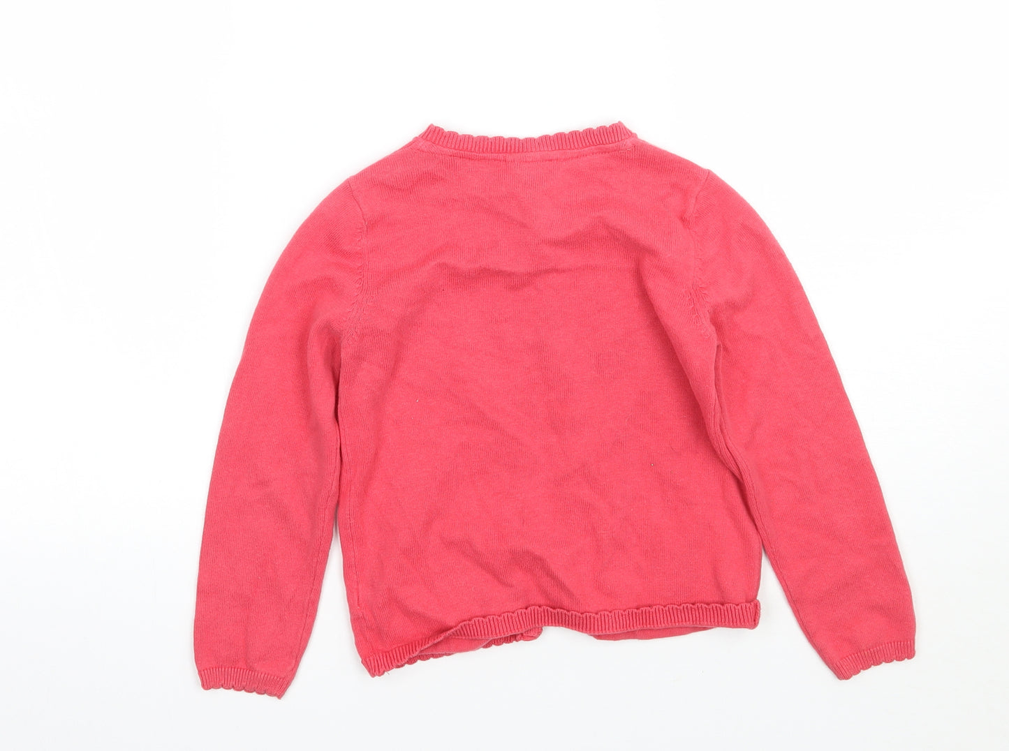 Mini Club Girls Purple   Cardigan Jumper Size 5-6 Years