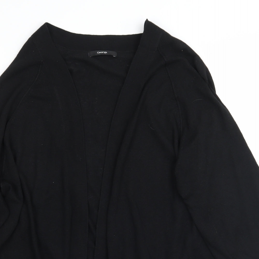 George Womens Black   Cardigan Jumper Size 20
