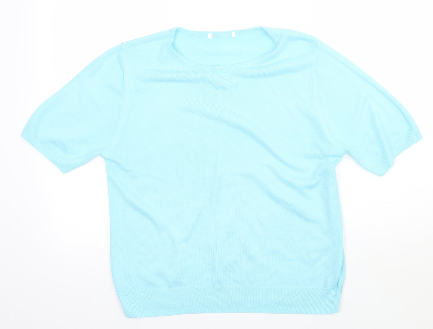 Marks and Spencer Womens Blue   Basic T-Shirt Size 18