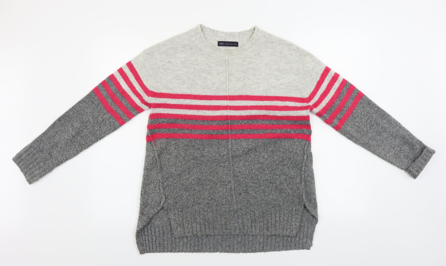 Marks and Spencer  Womens Grey   Pullover Jumper Size S