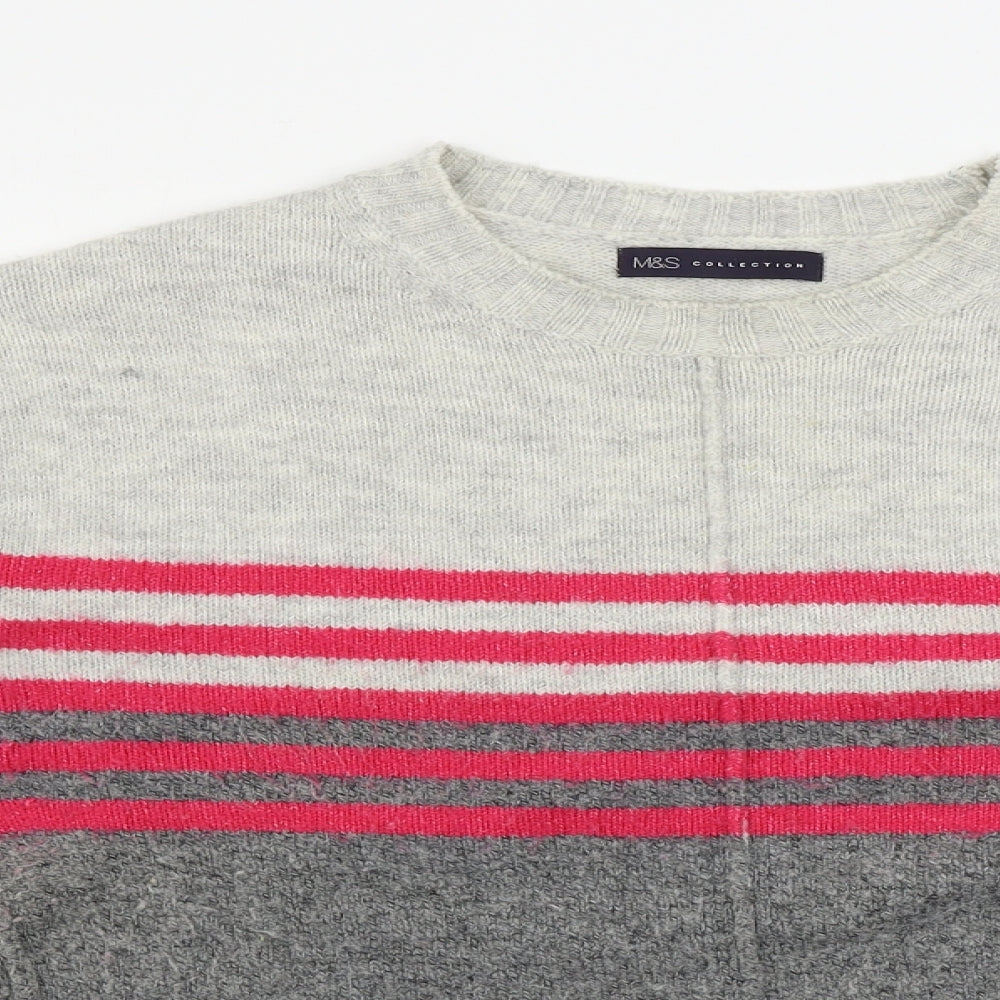 Marks and Spencer  Womens Grey   Pullover Jumper Size S