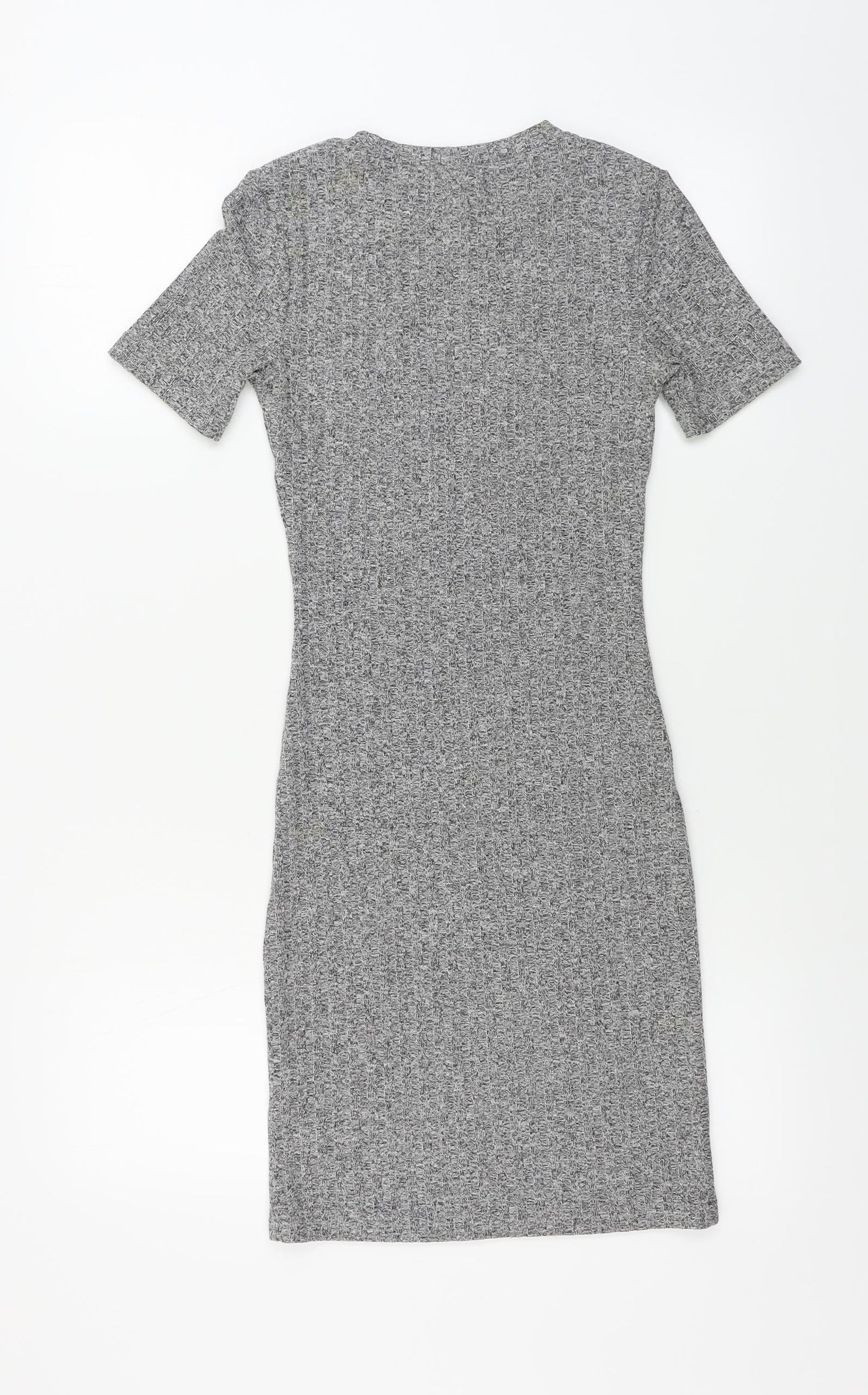 H&M  Womens Grey   Bodycon  Size 8