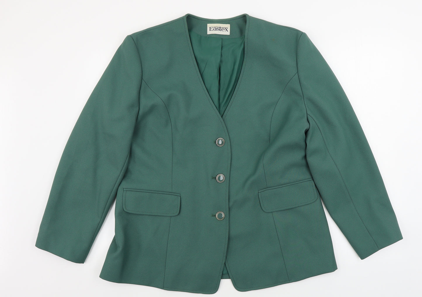 Eastex Womens Green   Jacket Blazer Size 16