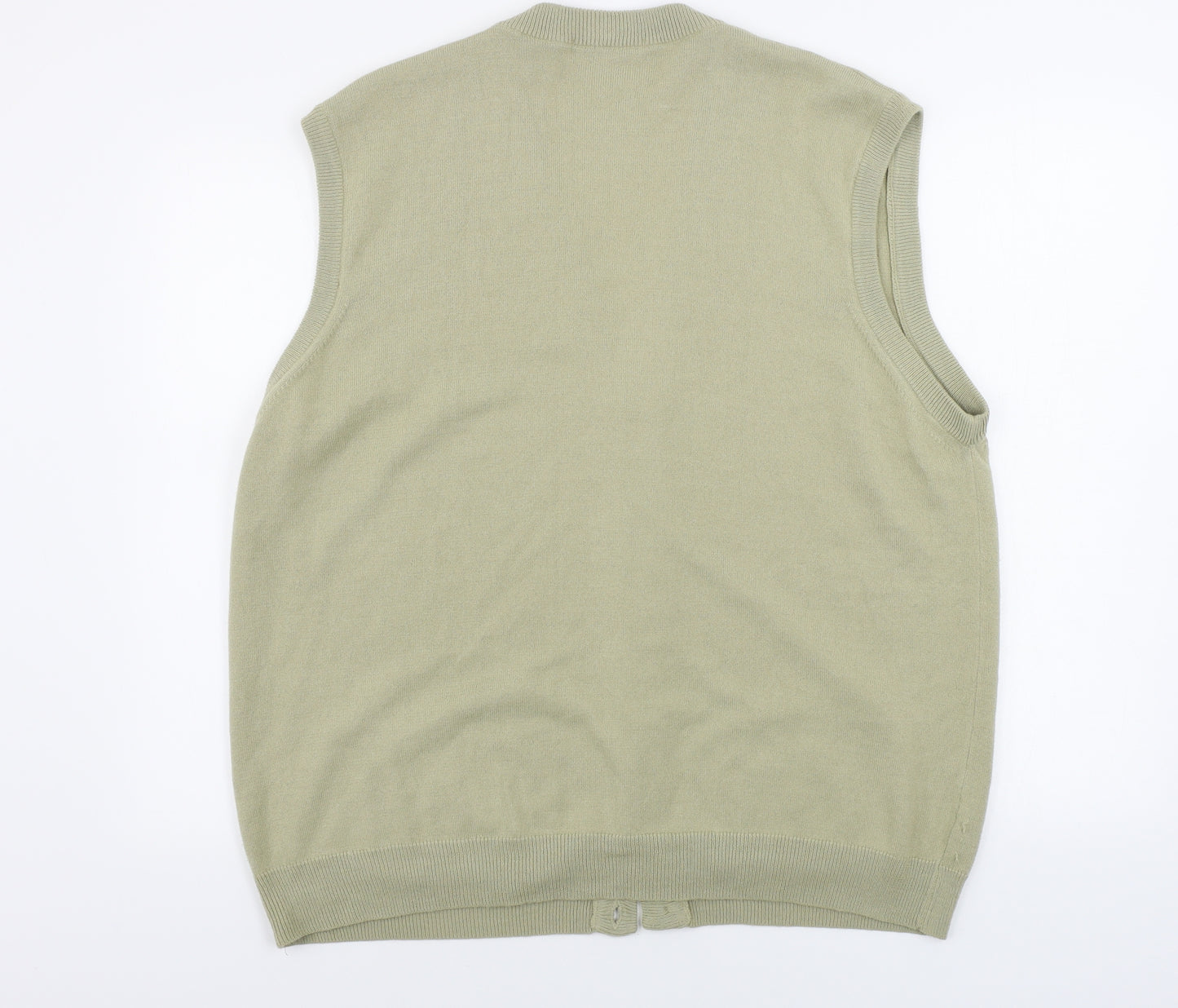 BHS  Mens Beige   Vest Jumper Size XL