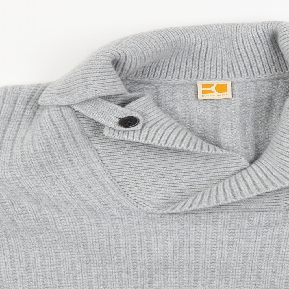 Boss Orange  Mens Grey   Pullover Jumper Size L